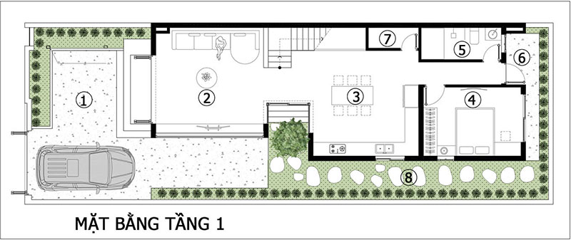 4 Bản vẽ thiết kế nhà 2 tầng 5x15m đáng để chiêm ngưỡng  An Lộc