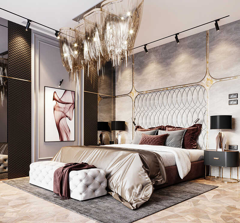 Phòng ngủ nội thất luxury